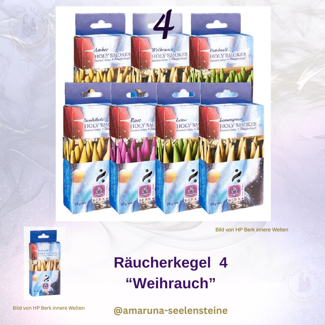 Räucherkegel 4 Weihrauch