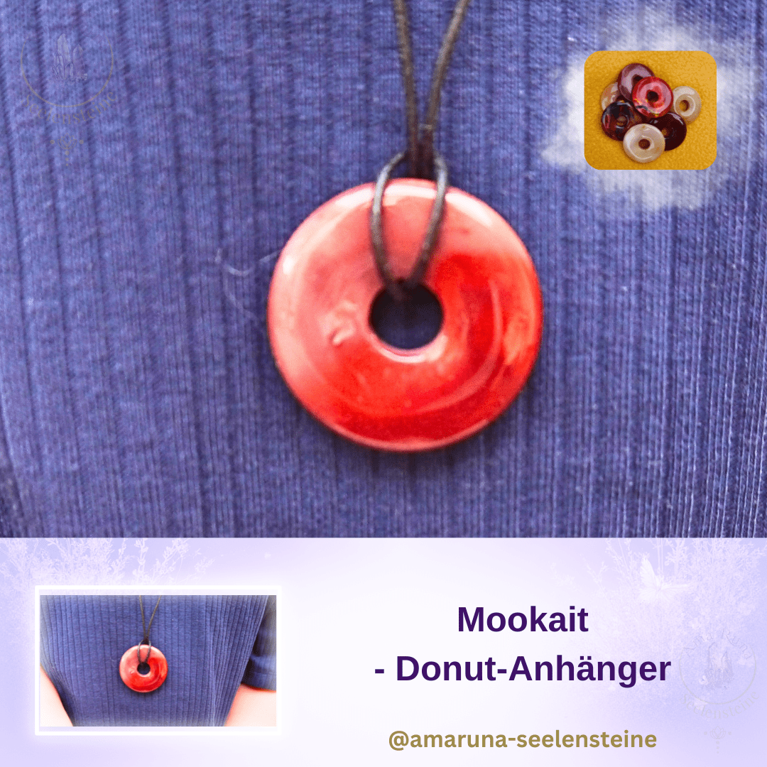 Mookait Donut-Anhänger – Abenteurer für Kinder für Energie, Mut und positives Denken