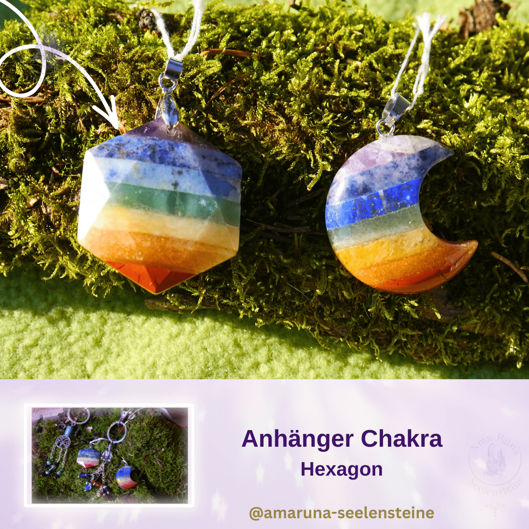 Anhänger Chakra Hexagon