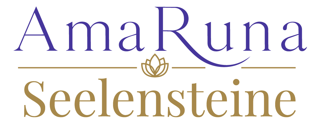 Schriftzug Logo AmaRuna Seelensteine