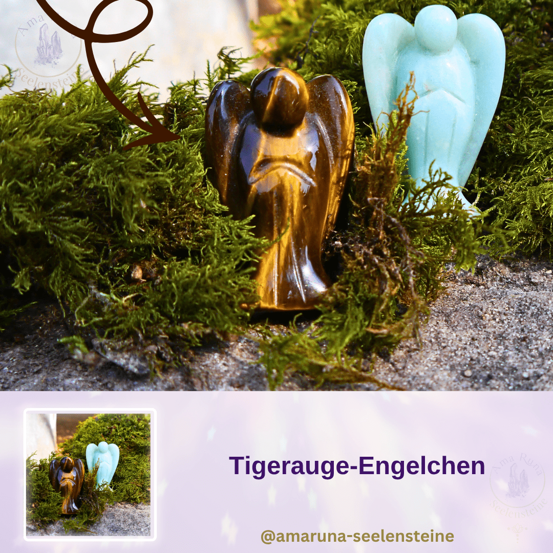 Tigerauge-Engel für innere Stärke, Klarheit und Gelassenheit
