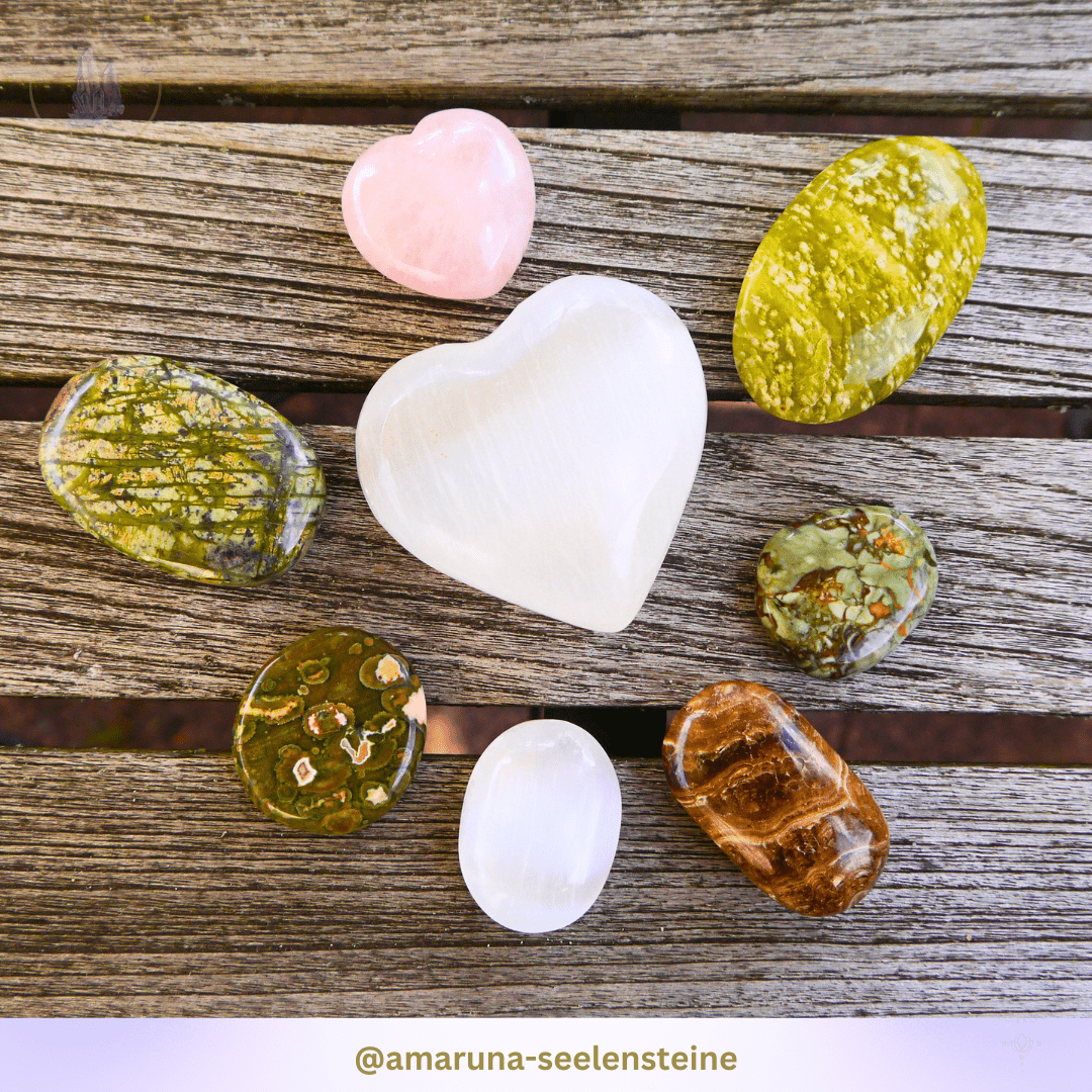 Palmstones, Handschmeichler, Taschen- & Scheibensteine
