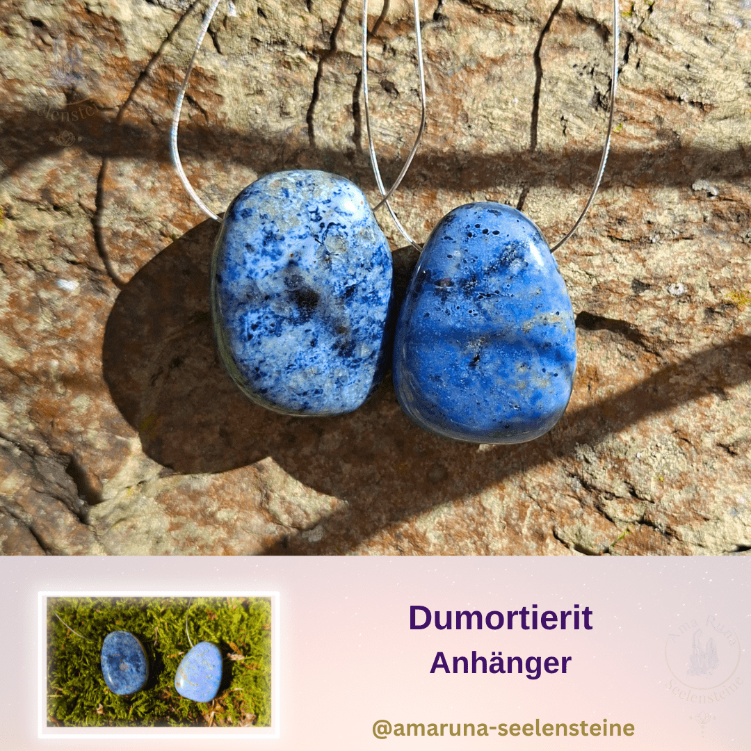 Dumortierit Anhänger